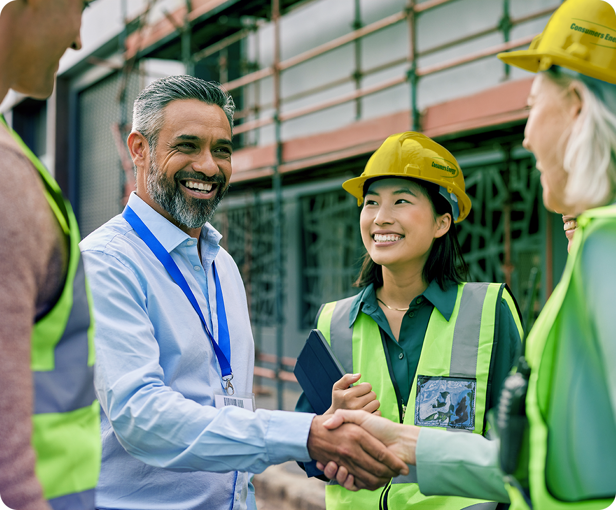 trade allies shaking hands